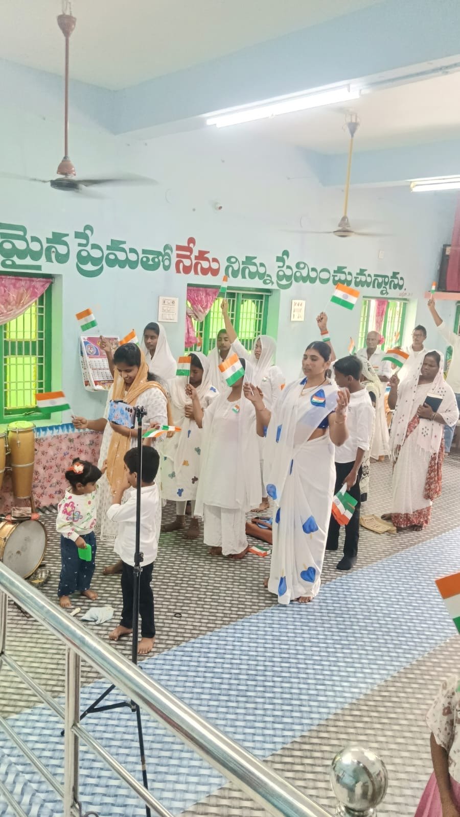 80th INDEPENDACE DAY CEEBRATION IN CHURCH
