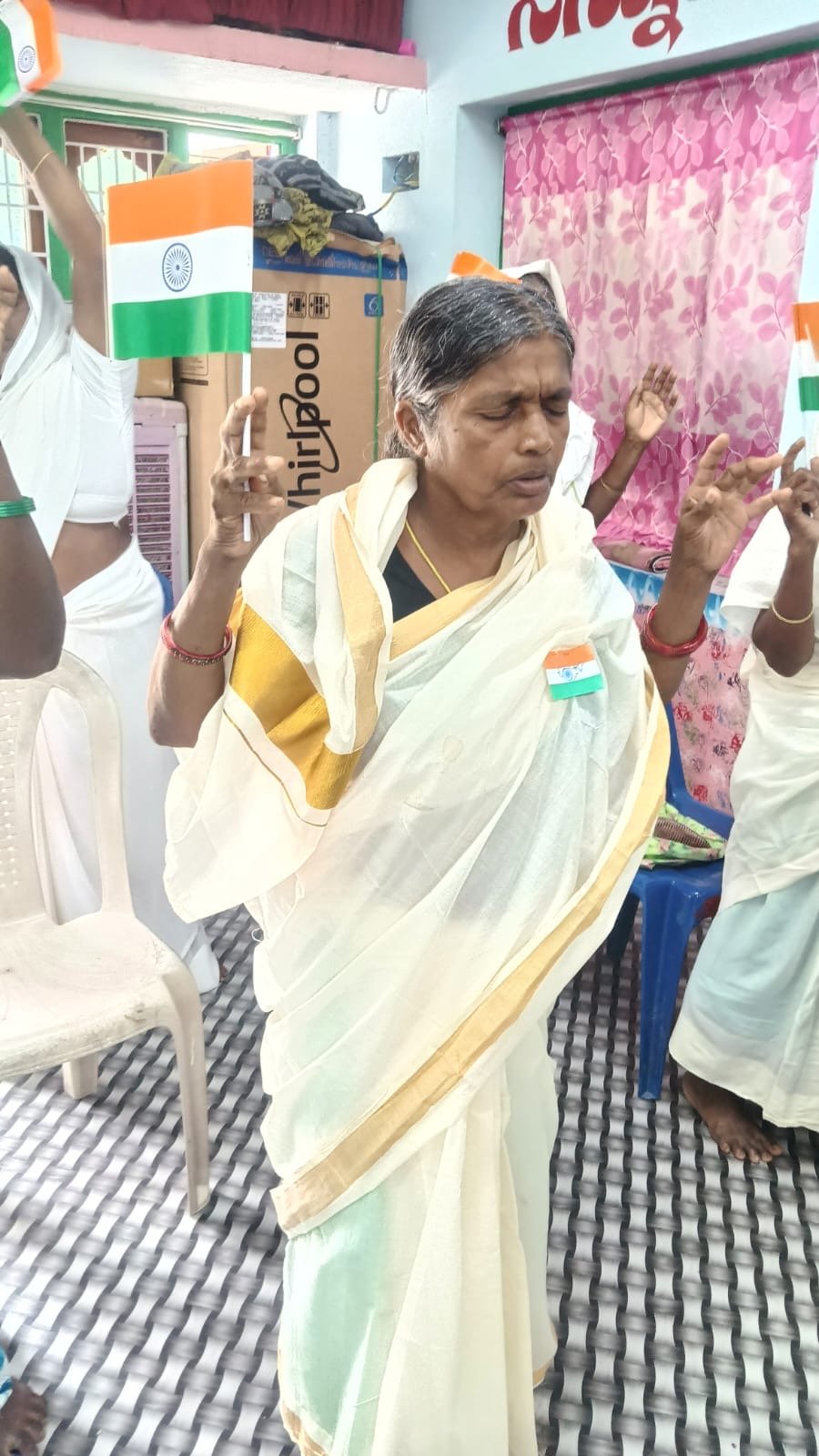 80th INDEPENDACE DAY CEEBRATION IN CHURCH