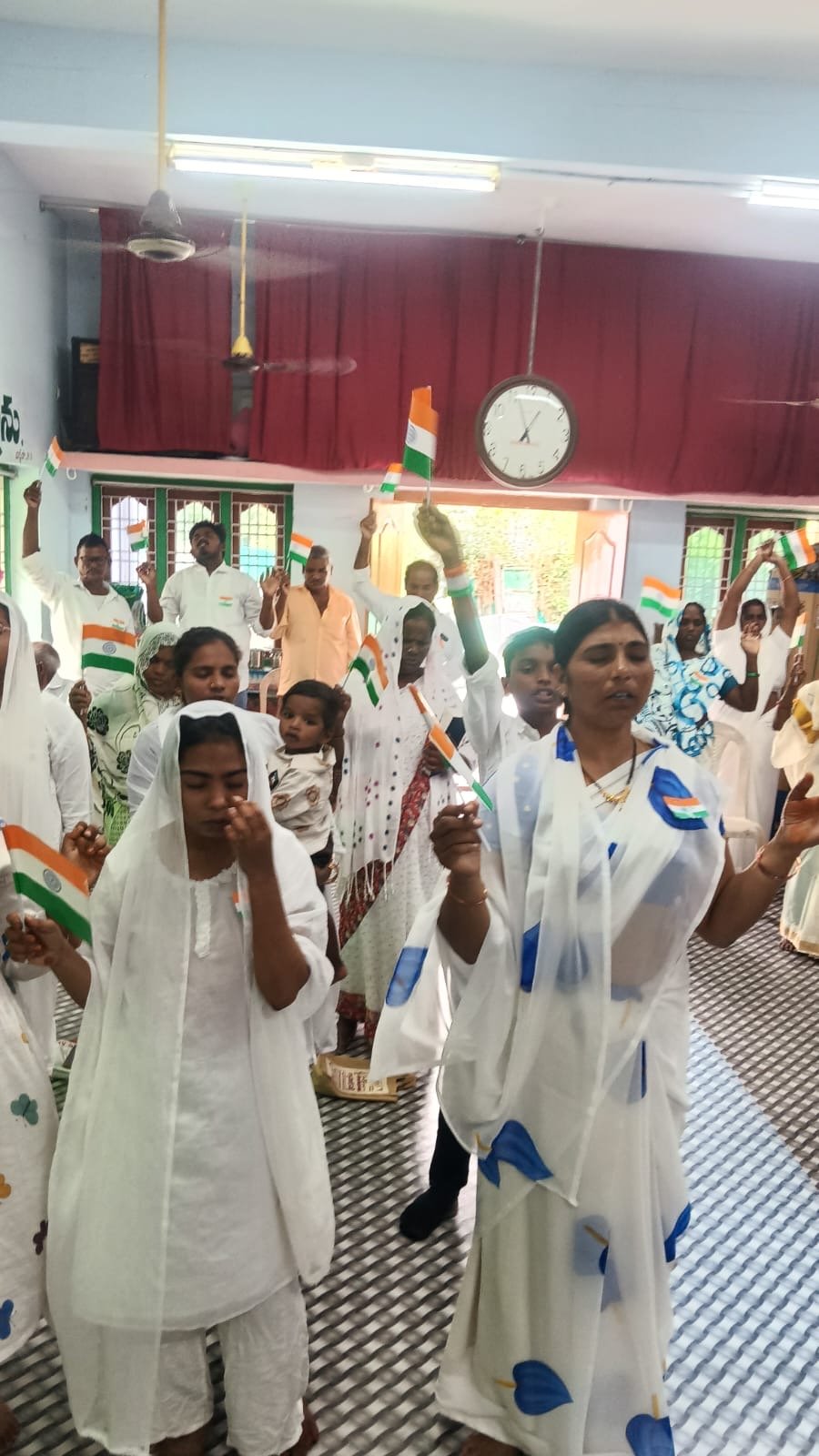80th INDEPENDACE DAY CEEBRATION IN CHURCH