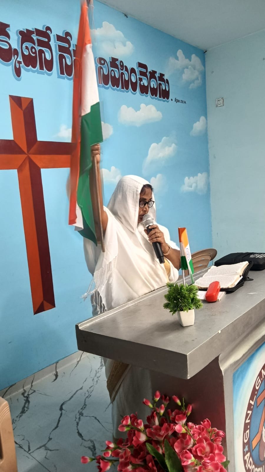 80th INDEPENDACE DAY CEEBRATION IN CHURCH