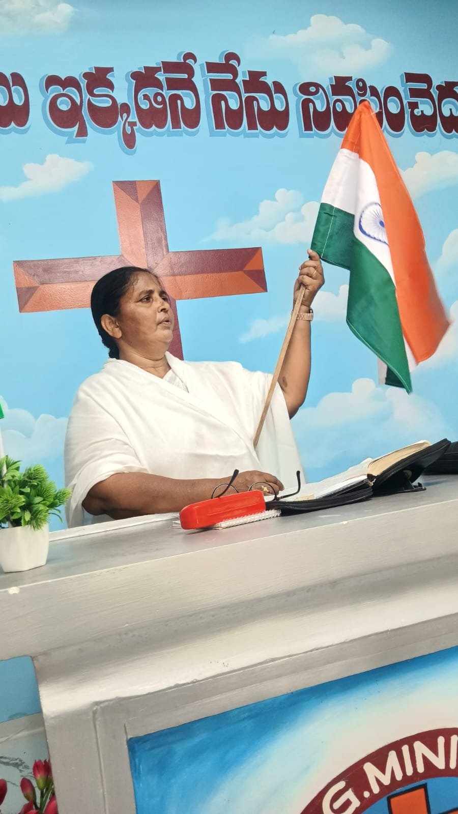 80th INDEPENDACE DAY CEEBRATION IN CHURCH