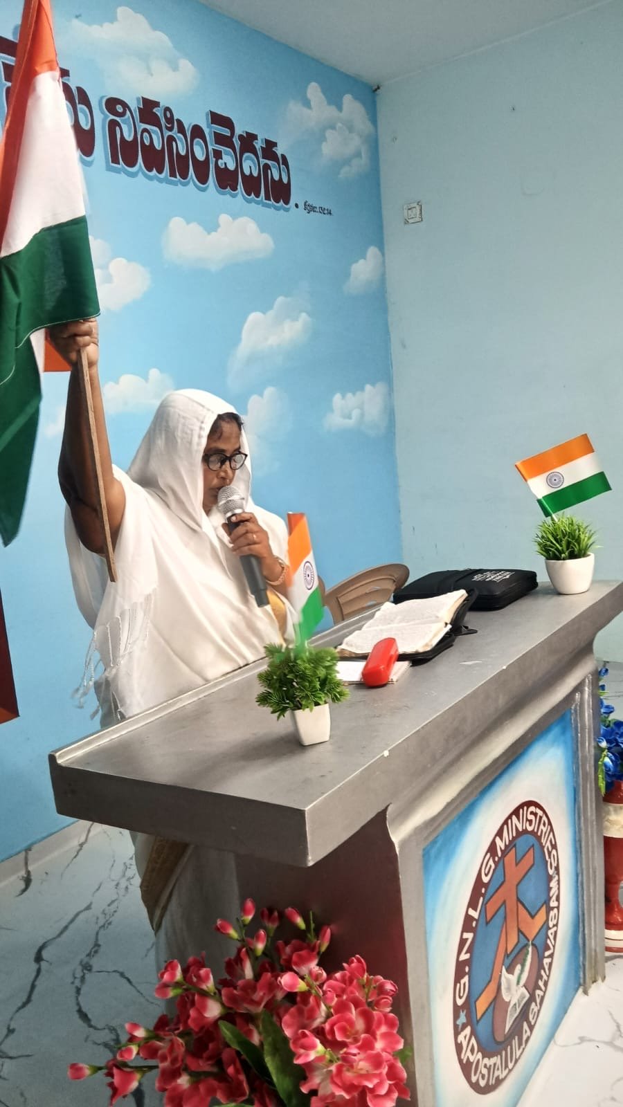 80th INDEPENDACE DAY CEEBRATION IN CHURCH