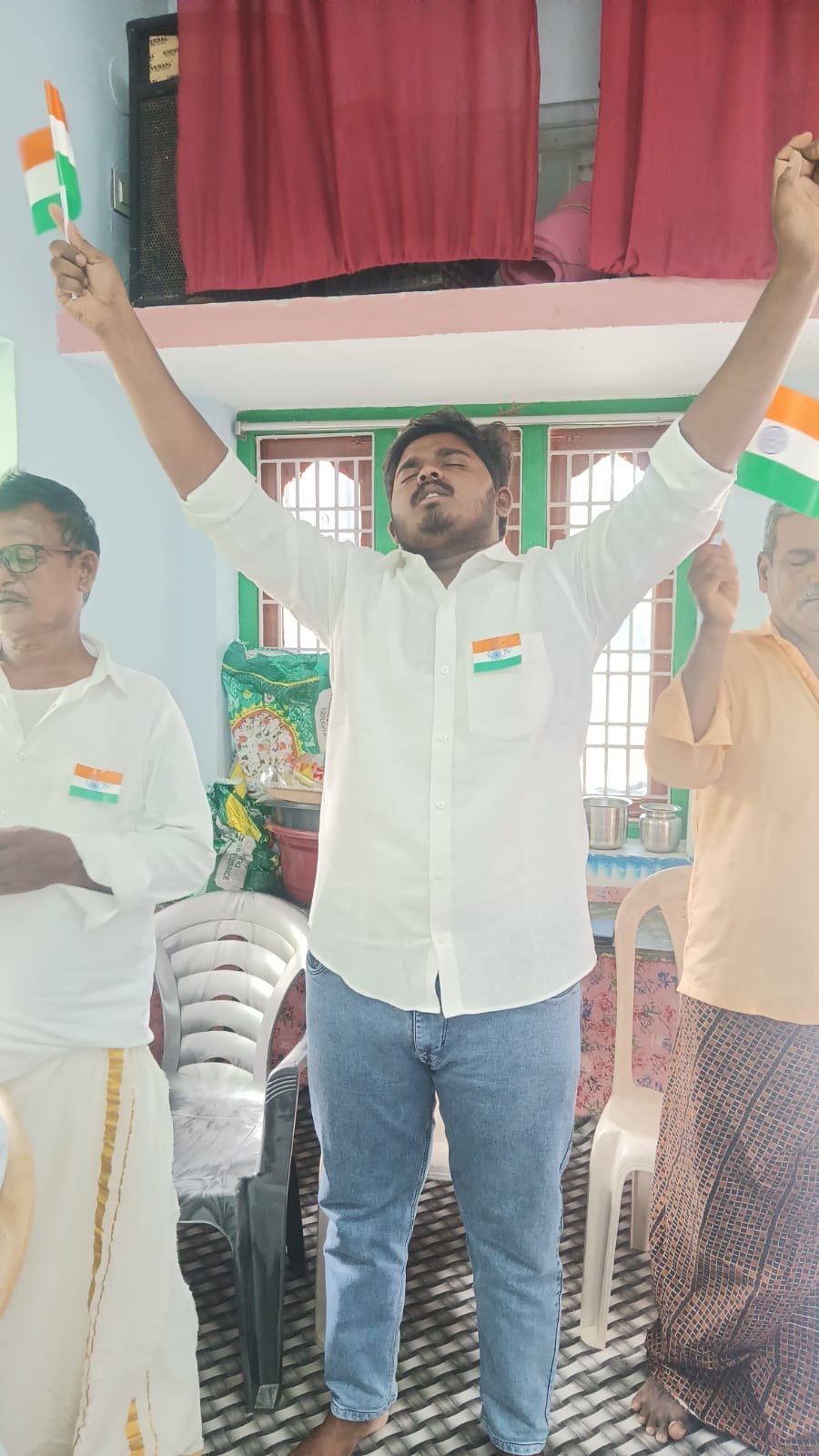 80th INDEPENDACE DAY CEEBRATION IN CHURCH